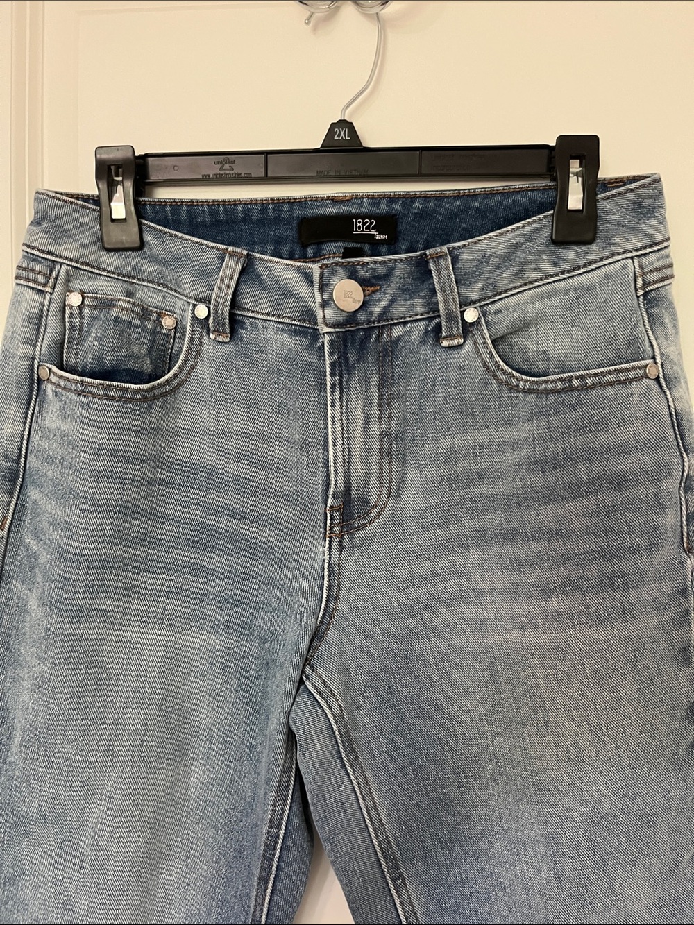 1822 Denim Light Blue High-Rise Jeans 6 NWOT